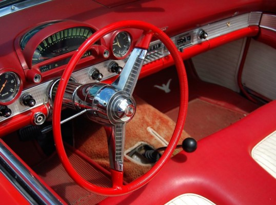 1955 Ford Thunderbird Dasboard