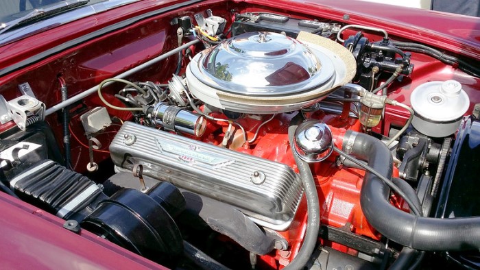 1955 Ford Thunderbird Engine