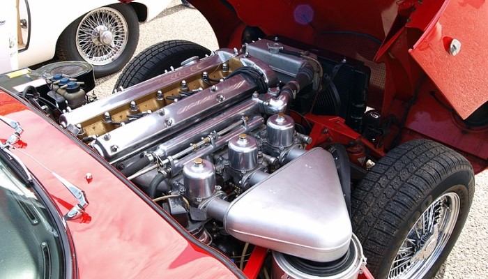 1961 Jaguar E Type Engine