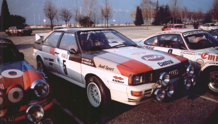 Audi Quattro 1982 Monte Carlo Rally