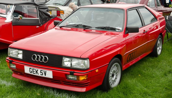 Audi Quattro 1985 Red