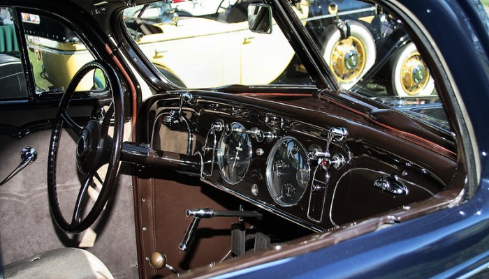 1934 Chrysler Airflow interior