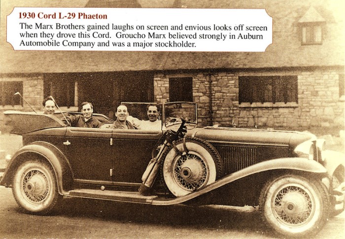 Cord L-29 Marx Brothers