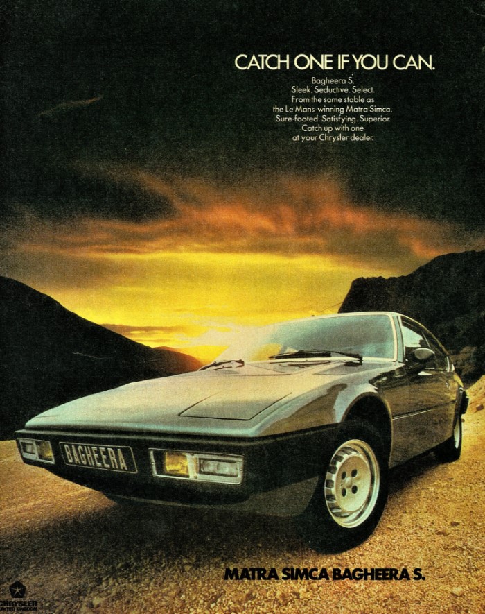 Matra-Simca Bagheera Ad