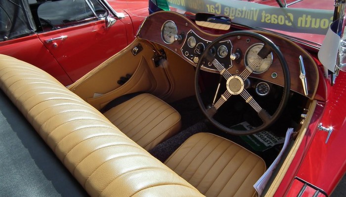 MG TC Roadster Interior